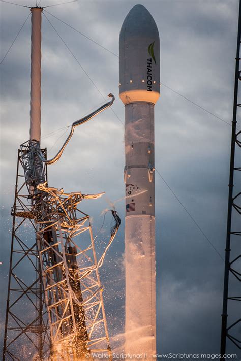 Spacex Thaicom Mission