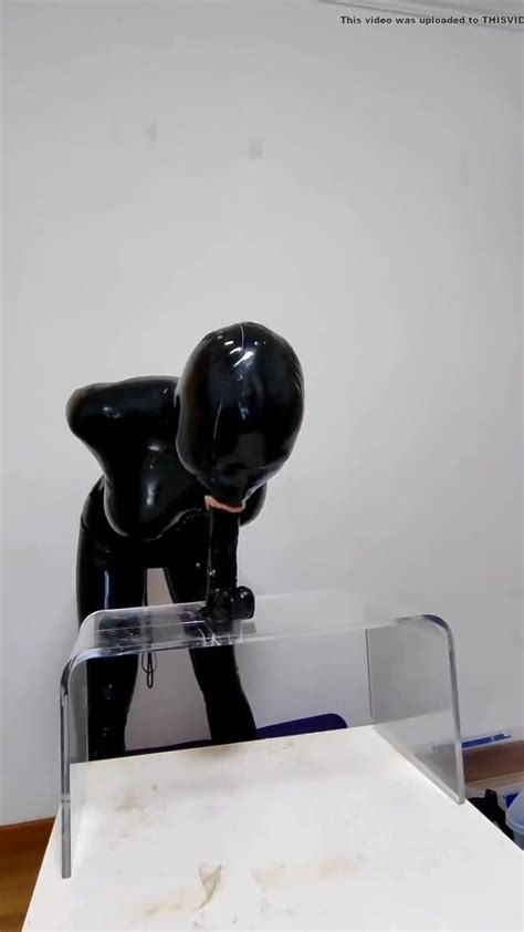 Latex Dildo Vomit 4 ThisVid