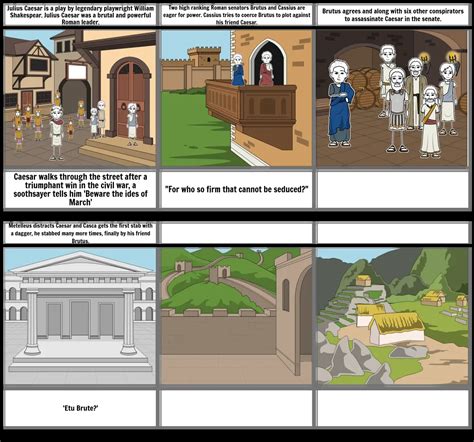 Julius Caesar Storyboard Storyboard By A5c5c94a