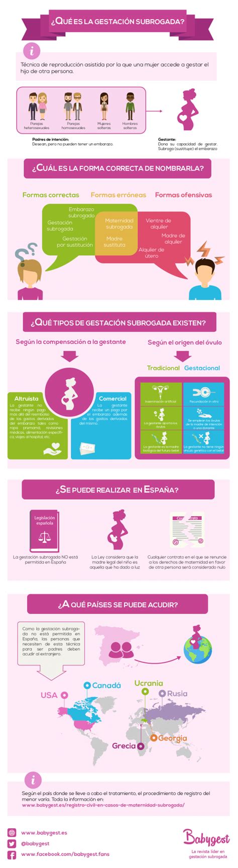 Infograf A Definici N Y Proceso De Gestaci N Subrogada