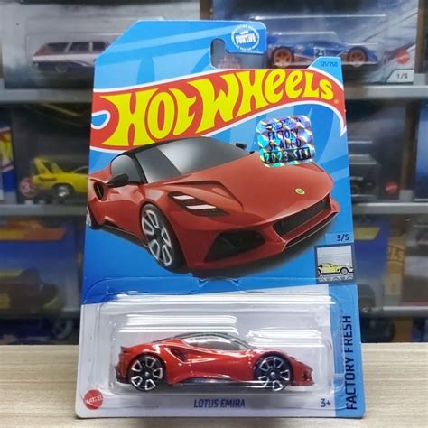 Jual HOT WHEELS LOTUS EMIRA RED FS 2023 Shopee Indonesia