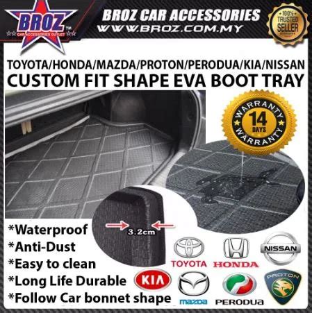 Camry 2009 EVA Luggage Boot Cargo Trunk Tray Lazada