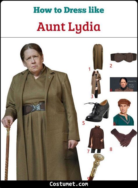 Aunt Lydia The Handmaid S Tale Costume For Cosplay Halloween