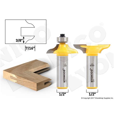 Router Bit Sets Door Window Sets Medium Ogee Bit Matching