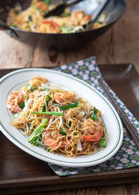 Hong Kong Style Cantonese Pan Fried Noodles Beyond Kimchee