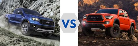 Ford Ranger Vs Toyota Tacoma