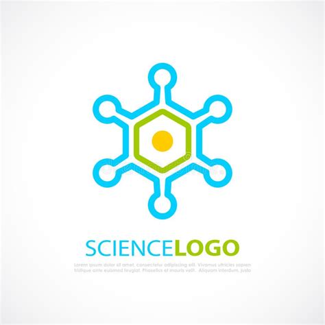 Abstract science logo stock vector. Illustration of background - 181317686