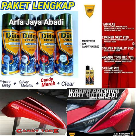 Jual Paket Lengkap Diton Premium Epoxy Primer Grey 9120silver Metalik