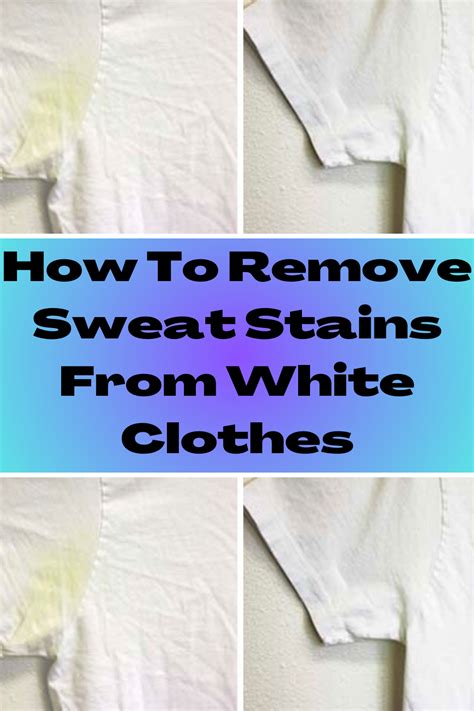 Diy Tips Low Cost Eco Friendly Solution To Remove Sweat Stains From