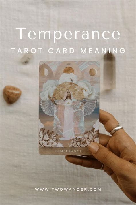 Meaning Of The Temperance Tarot Card Two Wander X Elysium Rituals