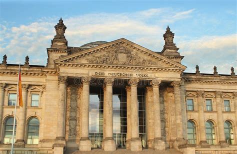 Niemiec Reichstag W Berlin Niemcy Zdjęcie Stock Obraz złożonej z