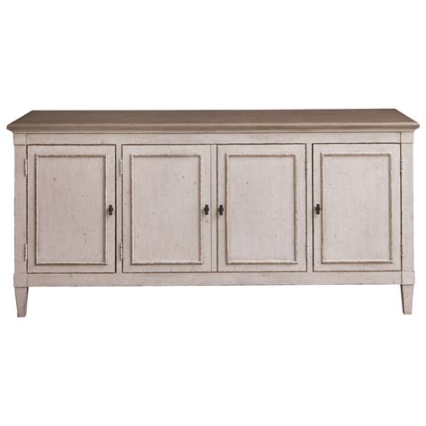 Bassett Bella Cottage Credenza with Adjustable Shelving | Bassett of ...