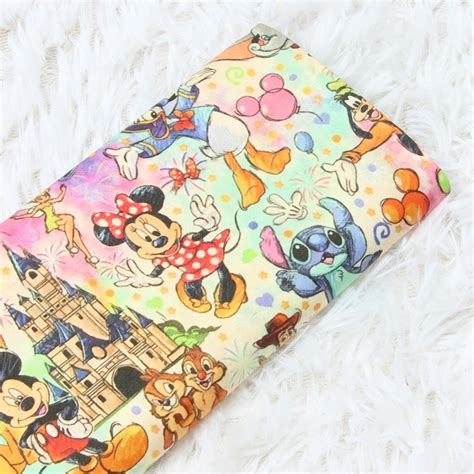 Disney Characters Fabric Stitch Fabric Lilo Stitch Fabric Cartoon