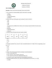 Tos Stat Docx Romblon State University Cajidioncan Campus Cajidiocan