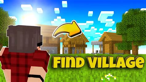 How To Find Village In Minecraft Pe Easy Way To Find Village