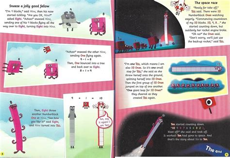 Numberblocks Special 3 Of Cbeebies Magazine Pages 9 10 Cbeebies | Images and Photos finder