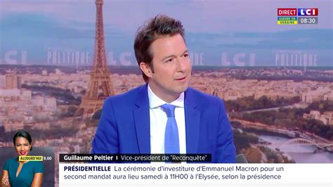 Guillaume Peltier invité de l interview politique de LCI le mercredi