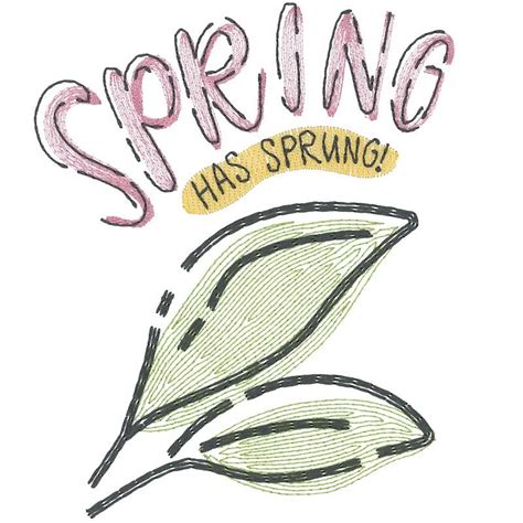 Spring Has Sprung