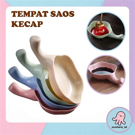 Jual Mangkuk Bunga Tempat Saos Kecap Bahan Jerami Wadah Saus Sambal