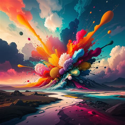 random art gallery ai generated art