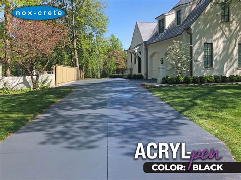 Exterior Concrete Stain Acryl Pen Seals And Stains Horizontal Surfaces