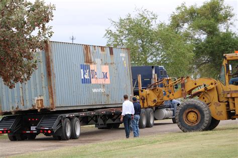 Exclusive Photos Texas Installs Border Barrier Made Of Shipping Containers