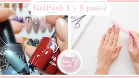 Como Aplicar Gelish 1paso Y 3pasos GelPolish Paso A Paso YouTube