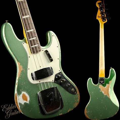 Fender Custom Shop 66 Jazz Bass Relic Reverb