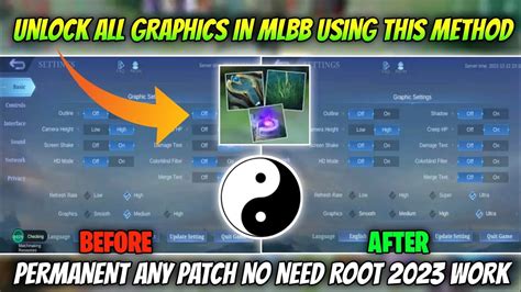 Tutorial How To Unlock Ultra Graphics Ultra Refresh In Mobile Legends