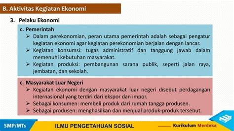 IPS SMP Kelas VII Bab 3 Potensi Ekonomi Lingkungan Pptx