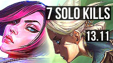 Fiora Vs Camille Top 7 Solo Kills 1 3m Mastery 600 Games 7 2 3