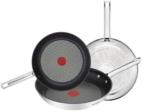 Tefal Expertise Juego De Sartenes Aluminio De Y Cm