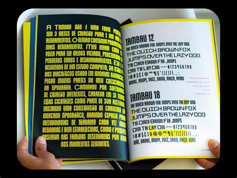 Tipogra Fio University Type Foundry Type Book Behance