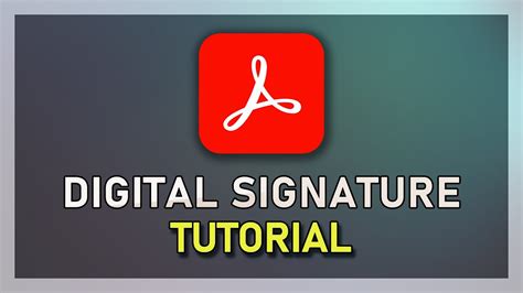 How To Create And Apply A Digital Signature In Adobe Acrobat Dc For Free