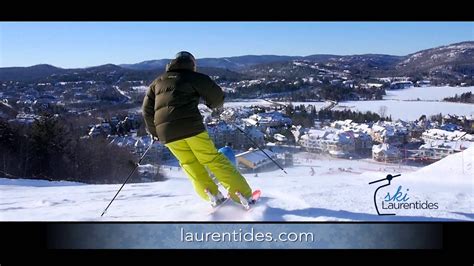 Ski Dans Les Laurentides YouTube