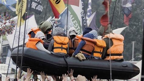 Banksy Slams Criticism Of His Migrant Inflatable Boat