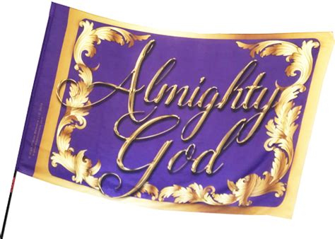 Royalty Collection Almighty God Worship Flag High Praise Banners