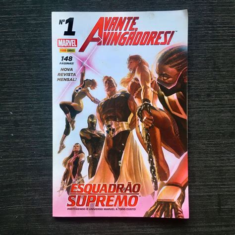 Hq Avante Vingadores 1 Livro Panini Usado 86616235 Enjoei