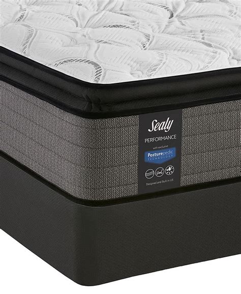 Sealy Posturepedic Plus Shore Drive Ltd 14 Plush Euro Pillow Top Mattress Set Full Macys