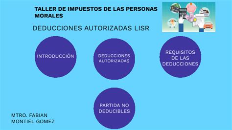 Requisitos De Las Deducciones Autorizadas Requisitos Para