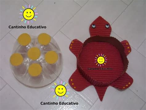 Tartaruga Garrafa Pet Cantinho Educativo