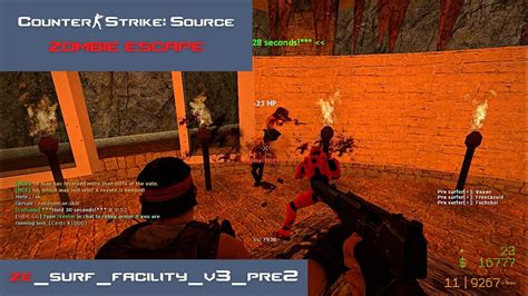 Counter Strike Source Zombie Escape Ze Surf Facility V3 Pre2 YouTube