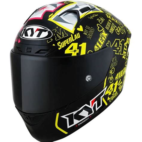 Capacete KYT NX Race Aleix Espargaro 2020 Réplica Preto Grid Motors