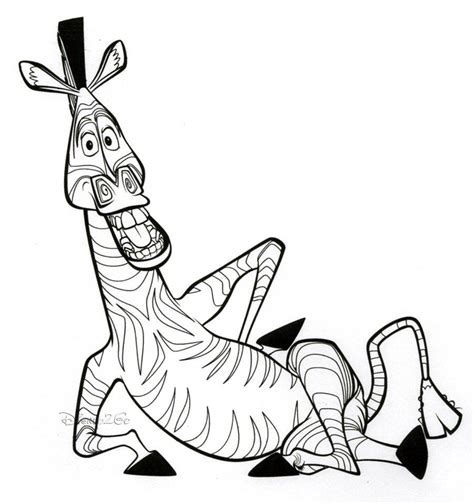 Madagascar Coloring Page For Children Madagascar Coloring Pages For Kids