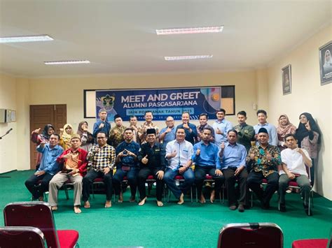 Perkuat Silaturahmi Pascasarjana IAIN Pontianak Gelar Meet And Greet