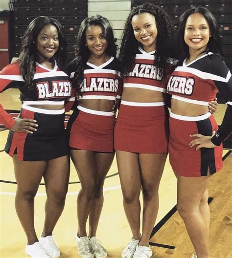 Black Cheerleaders Cheerleading Uniforms Pretty Woman Valdosta State