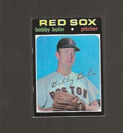 Topps Bobby Bolin Ex Mid Grade Ebay