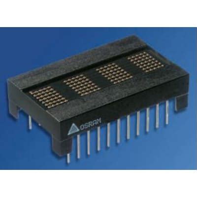 Osram Opto Semiconductors DLR3416 DLR3416 4 DigitAlphanumeric LED