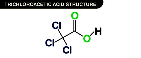 Trichloroacetic Acid (C2HCl3O2) - Properties, Structure, Uses, and ...