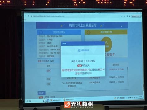 梅州市人民政府门户网站 工作动态 刚刚，梅州完成首宗农村产权流转“云交易”